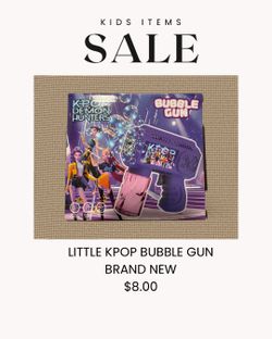 KPOP bubble Gun