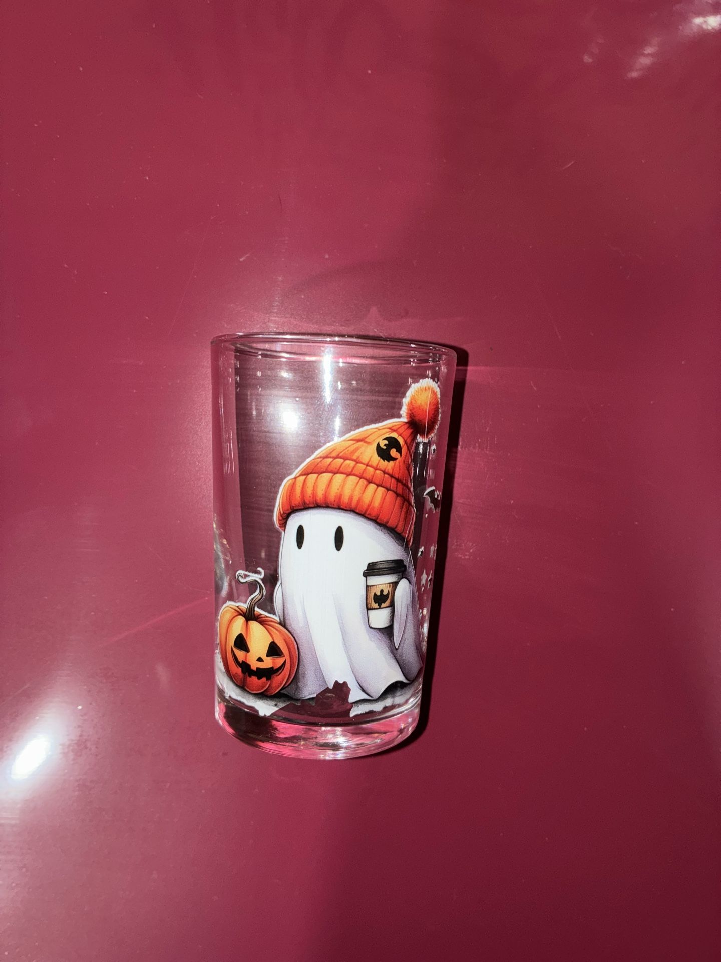 Ghost shot glass