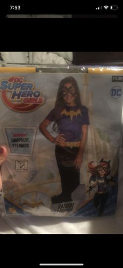 Batgirl child costume 5-7 years Halloween costume