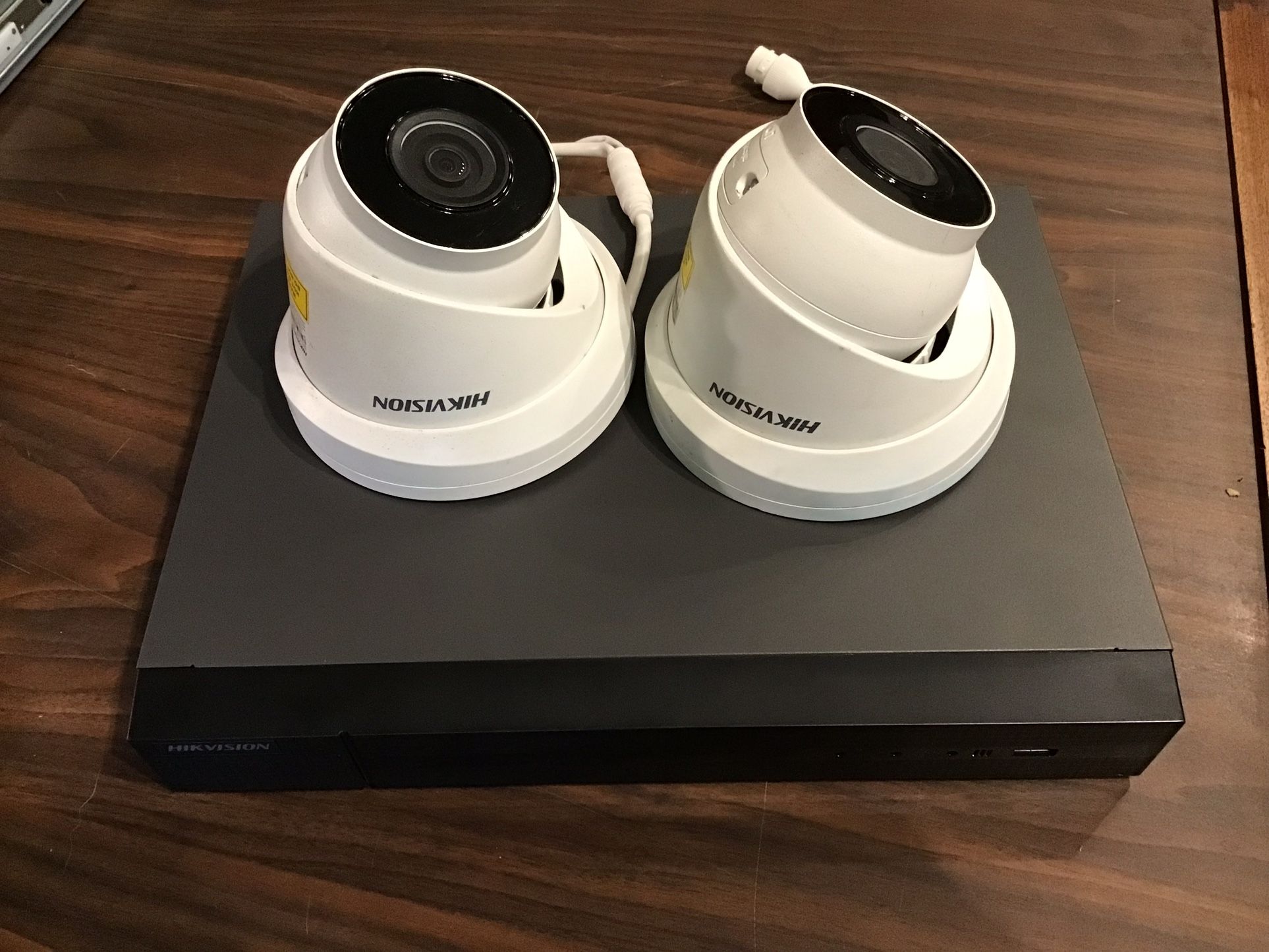 Hikvision Security Cameras With NVR Recorder