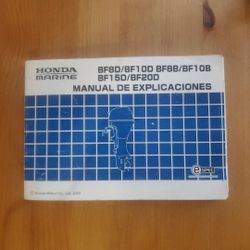 Spanish Manual For Honda Marine Outboard Motor