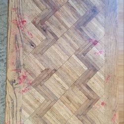 Parquet Dining Table