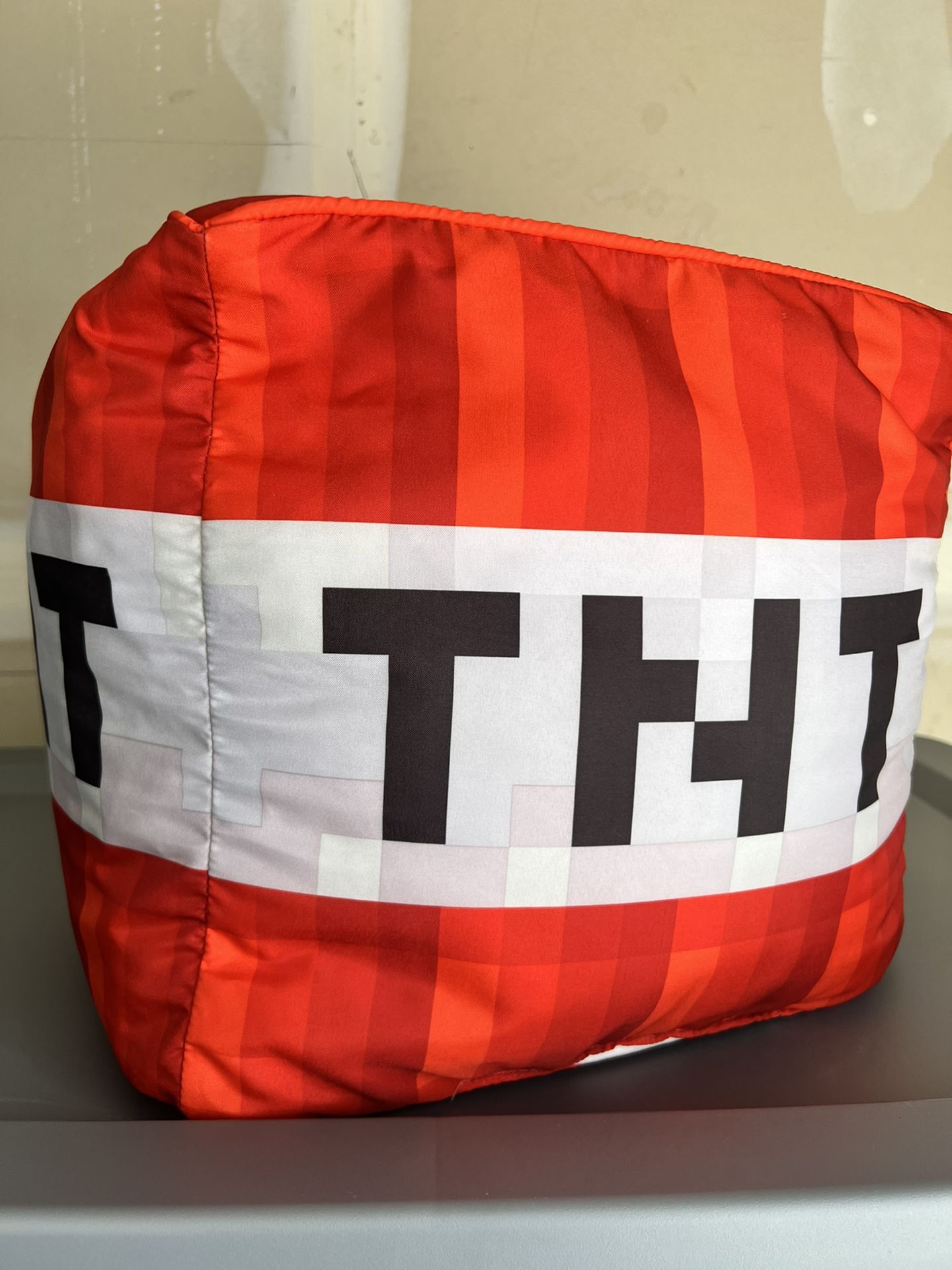 Minecraft Tnt Decorative Pillow