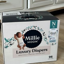 Millie Moon Newborn Diapers Pack Of 96