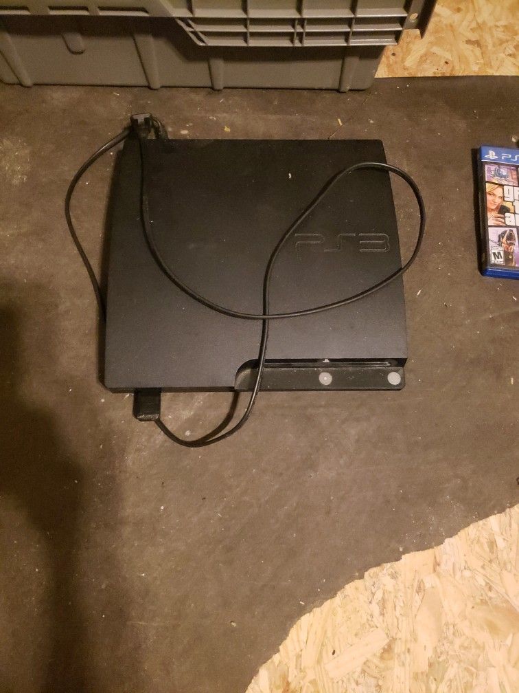 PS3 Console & Stack Of Games