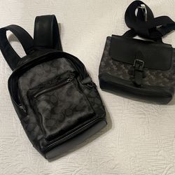 Coach Backpack And Crossbody Bag Set