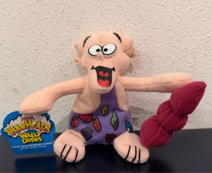 Vintage Warheads Wally Dudes Caveman Plush