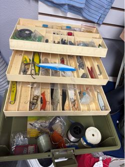 Vintage Tackle for Salt water and Fresh!
