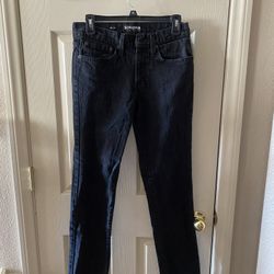 Jeans Sonoma Negro - Size W29 L30 Slim 