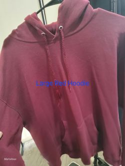 Red hoodie