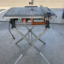 Ridgid Tile Saw With Stand
