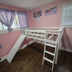 Twin Bed Whit Slide