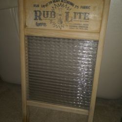Lehman's wash board! 24" tall x 12 1/2" wide 