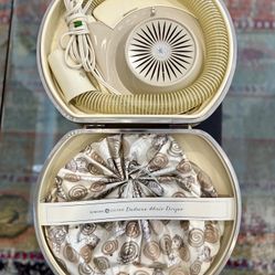 Vintage GE Deluxe Hair Dryer Model HD-2A (Tested & Works!)