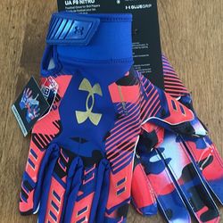 Under Armour Football Gloves NEW