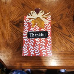 Wooden Fall Decorative Sign