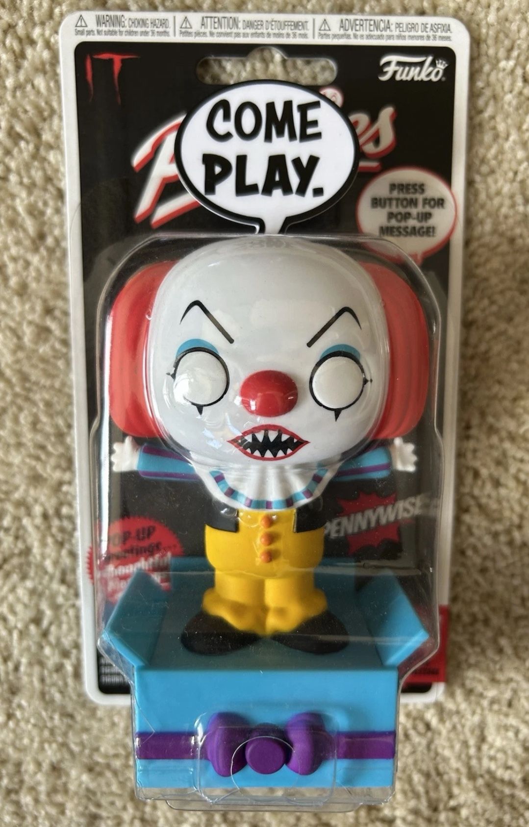 Funko Popsies: Pennywise - Collectable Vinyl Figure New
