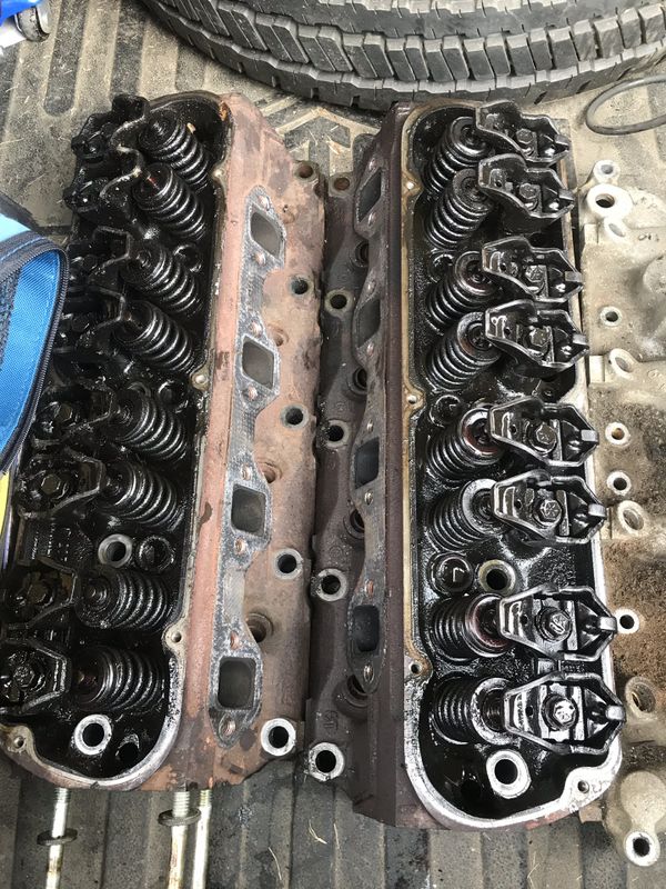 302 ford GT40 heads 3 bar and lower gt40 intake foxbody Ford Mustang