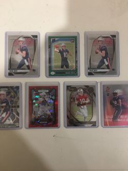 Drake Maye New England Patriots Football Rookie Card Lot