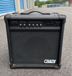 Crate KX-15 Keyboard Amplifier 15W Combo Amp Powers On Vintage USA Made