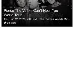 Pierce The veil And Sleeping With Sirens Tickets 
