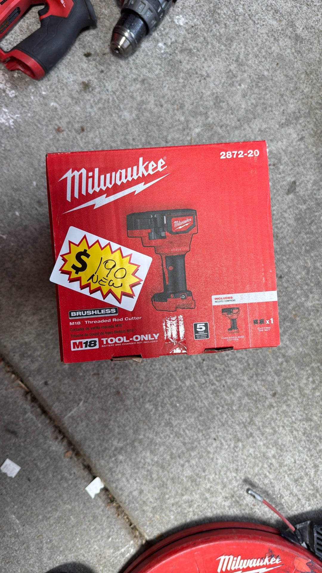 M18 Treaded Rod Cutter
