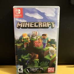 Minecraft COMPLETE for Nintendo Switch video game console system or Lite mine craft or OLED