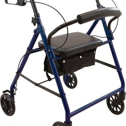 Brand New ProBasics Medical Rolling Walker with 6" Wheels - RLS6BL