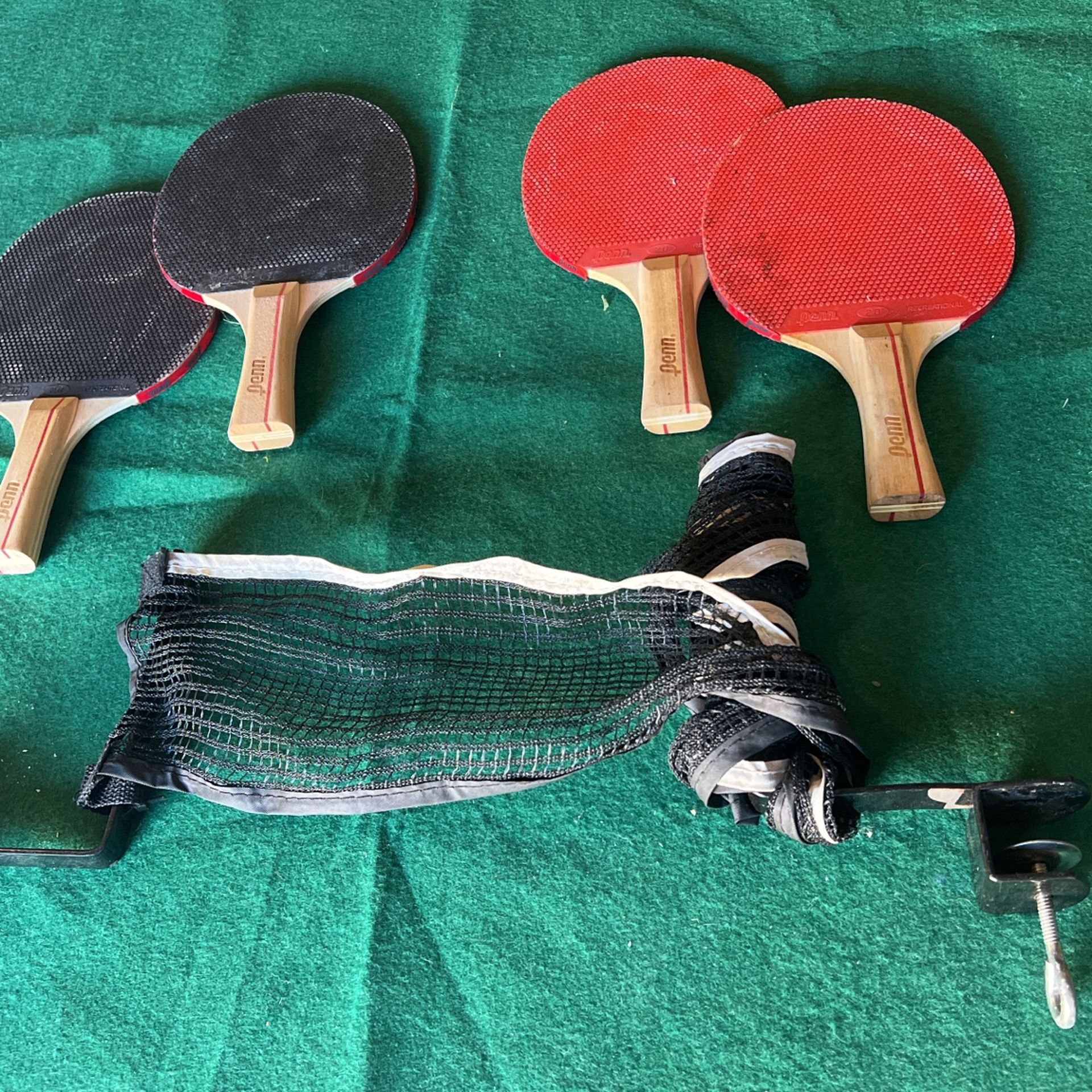 Ping Pong Paddles/Net