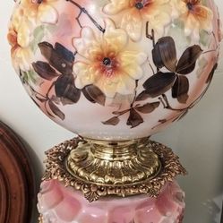 1880's Gone With The Wind Lamp Rare Beautiful Mint Condition 