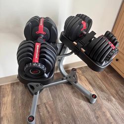Bowflex SelectTech 552 Adjustable Dumbbells w/ Stand
