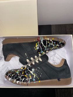 Maison Margiela Gat paint splatter (black) 10.5