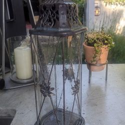 Candle Holder; Glass Atrium