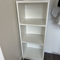 White 3 tier shelf
