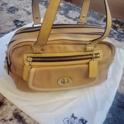 Coach Bonnie Leather Large Satchel
