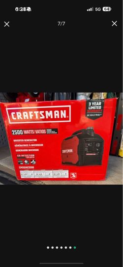 Craftsman Inverter Generator basically new in box