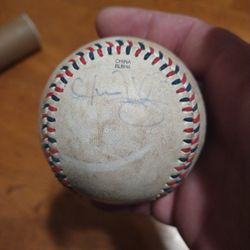 MLB Autograph Baseball Unidentified 