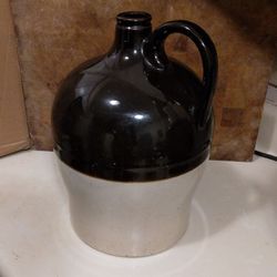 Antique Stoneware Jug Whiskey Jug Vintage Bottle
