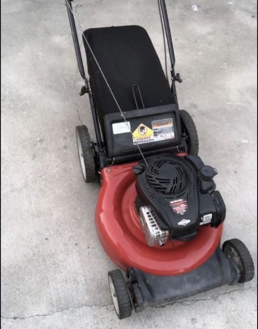 Briggs And Stratton Self Propelled Lawn Mower $225