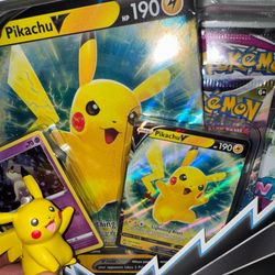 Pokemon Pikachu V Box New! Sealed - Sword & Shield