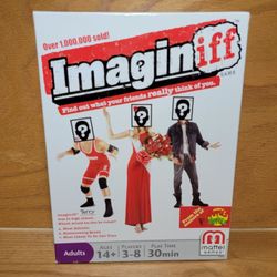 Imaginiff Board Game from Mattel games Ages 14+ complete 