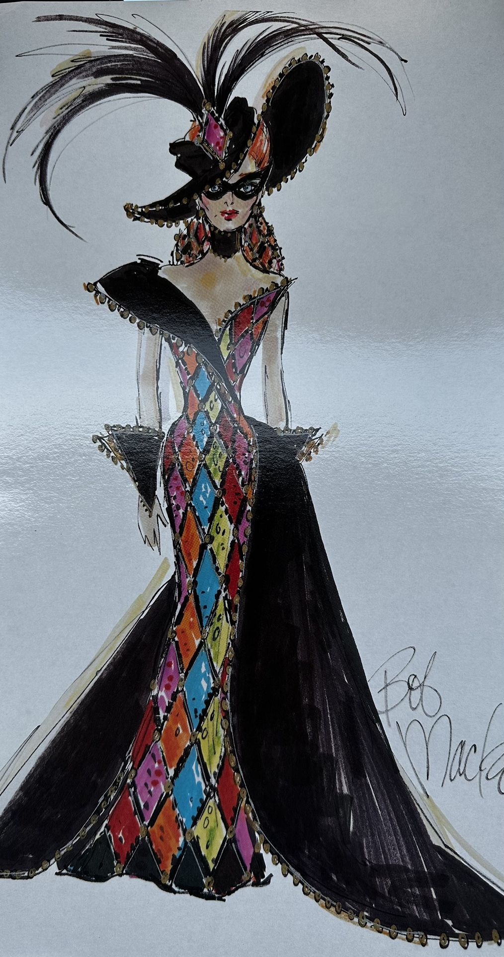 Masquerade Ball Barbie by Bob Mackie