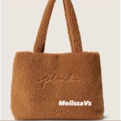 NEW VS PINK COZY TOTE