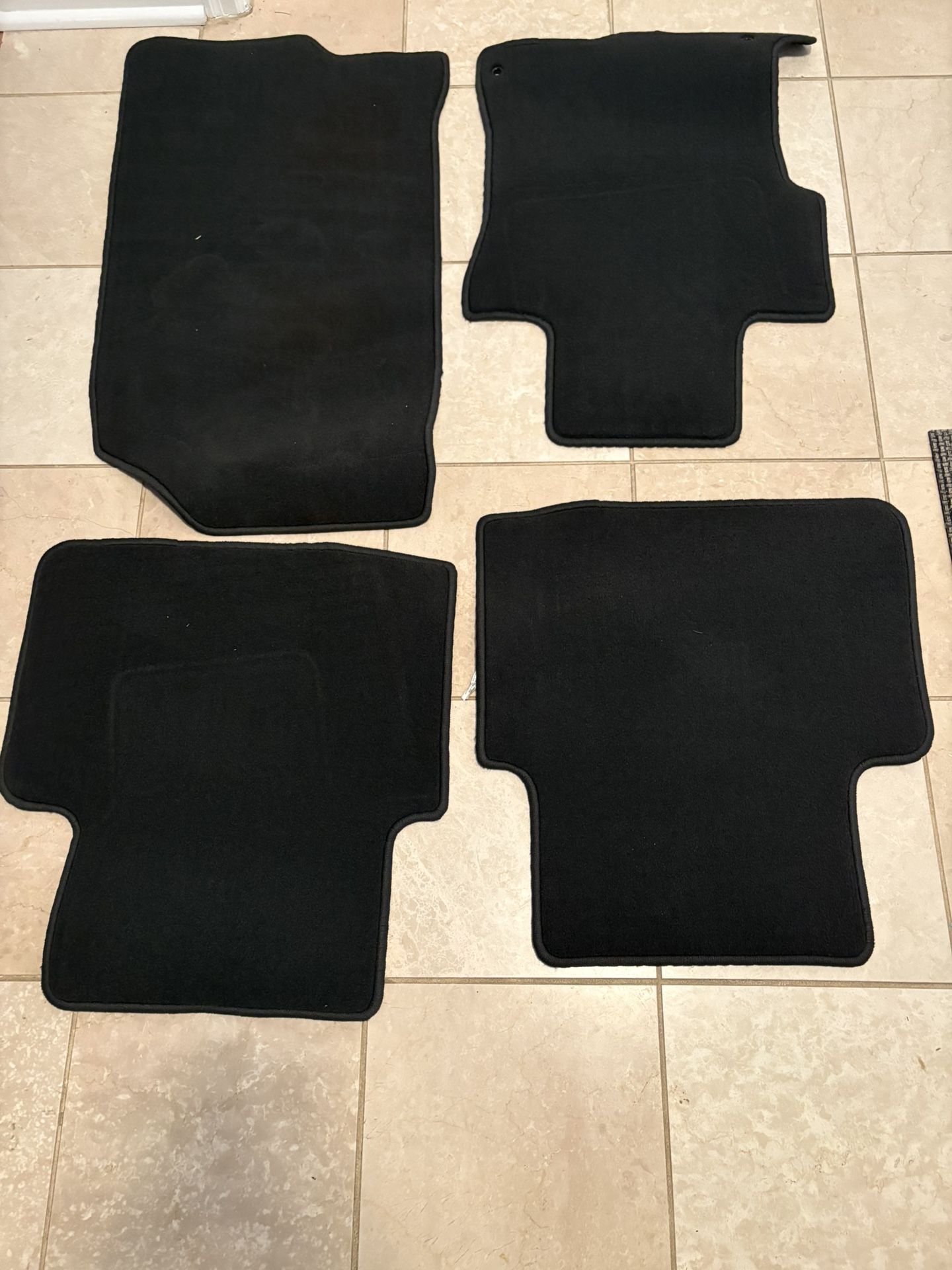 Genuine OEM Honda Accord Sedan Black Carpet Floor Mat Set 2008 - 2012 Mats