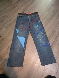 Vintage Ecko Unltd Denim Pants “Paint by Numbers” Limited Edition