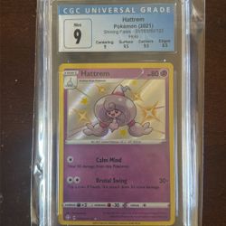 2021 Pokémon Shining Fates Hattrem Rev Foil