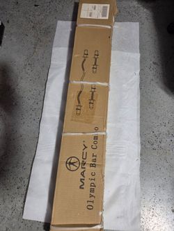 Brand New Olympic Curl Bar and Dumbbell Handle Set (Combo)