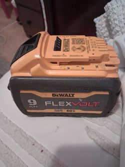 Dewalt 9AH Flexvolt 20v/60v battery no charger
