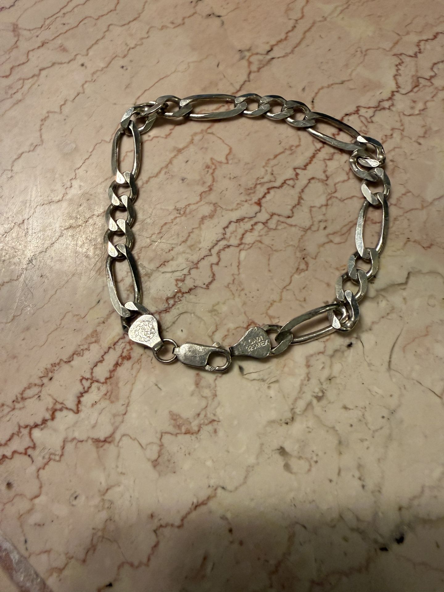 Figaro Silver Bracelet
