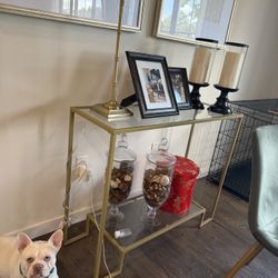 Console Table Gold 